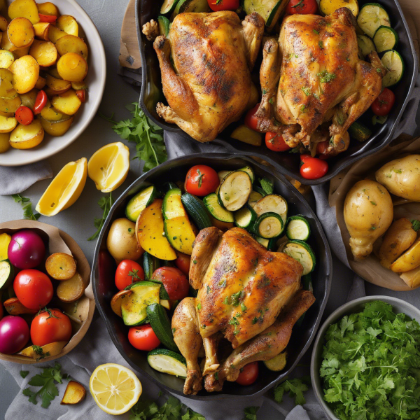 Herb-Roasted Chicken and Potato Lunch Bowl
